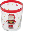 Kerstglazen Set van 6 – Feestelijke Kerstprints – 380 ml
