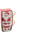 Set van 8 Kerstmokken – Feestelijke Kerst Bekers – 265 ml – Diverse Kerstprints
