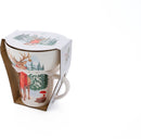 Kerst Ontbijtset 8-delig – 4 Mokken en 4 Kommen – Set van 4 Duo’s – Kerst Thema