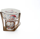 Kerst Ontbijtset 8-delig – 4 Mokken en 4 Kommen – Set van 4 Duo’s – Kerst Thema
