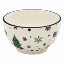 24-delig Kerstservies voor 6 Personen – Porselein – Dinerborden, Ontbijtborden, Diepe Borden & Kommen – Kerstboom Design