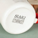 Grote Kerst Mokken Porselein – 300 ML – Set van 2 – Sneeuwpop Kerstboom Kerstsokken Design