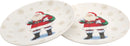 Kerstborden - Dinerborden - 26,5 CM - Kerstman & Kerstboom Designs