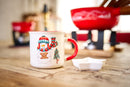 Kerstmokken met Stervormige Schotels – Cadeauset van 4 – 300 ml – 4 Verschillende Prints