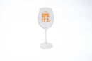 Aperol Spritz Cocktailglazen Set van 6 – 550 ml – 3 Verschillende Prints – Voor Cocktails, Wijn & Glühwein