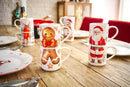Set van 8 Kerstmokken – Feestelijke Kerst Bekers – 265 ml – Diverse Kerstprints
