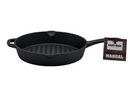 Cast Iron Gietijzeren Grillpan Zwart - 26CM - PFAS Vrij