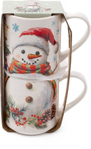 Set van 8 Kerstmokken – Feestelijke Kerst Bekers – 265 ml – Diverse Kerstprints