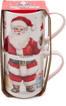 Set van 8 Kerstmokken – Feestelijke Kerst Bekers – 265 ml – Diverse Kerstprints