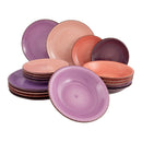 Azur Serviesset 18-delig Sunset Servies Set Borden Keramiek