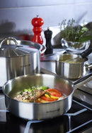 De Buyer Prim'Appety RVS Hapjespan 24 CM - Inductie - Zonder Anti Aanbaklaag - PFAS Vrij