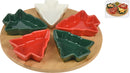 Homecookingchef - Kerst&Meer - Tapasschaal Kerst - Kerstboom - 5 Delen - Feestelijk
