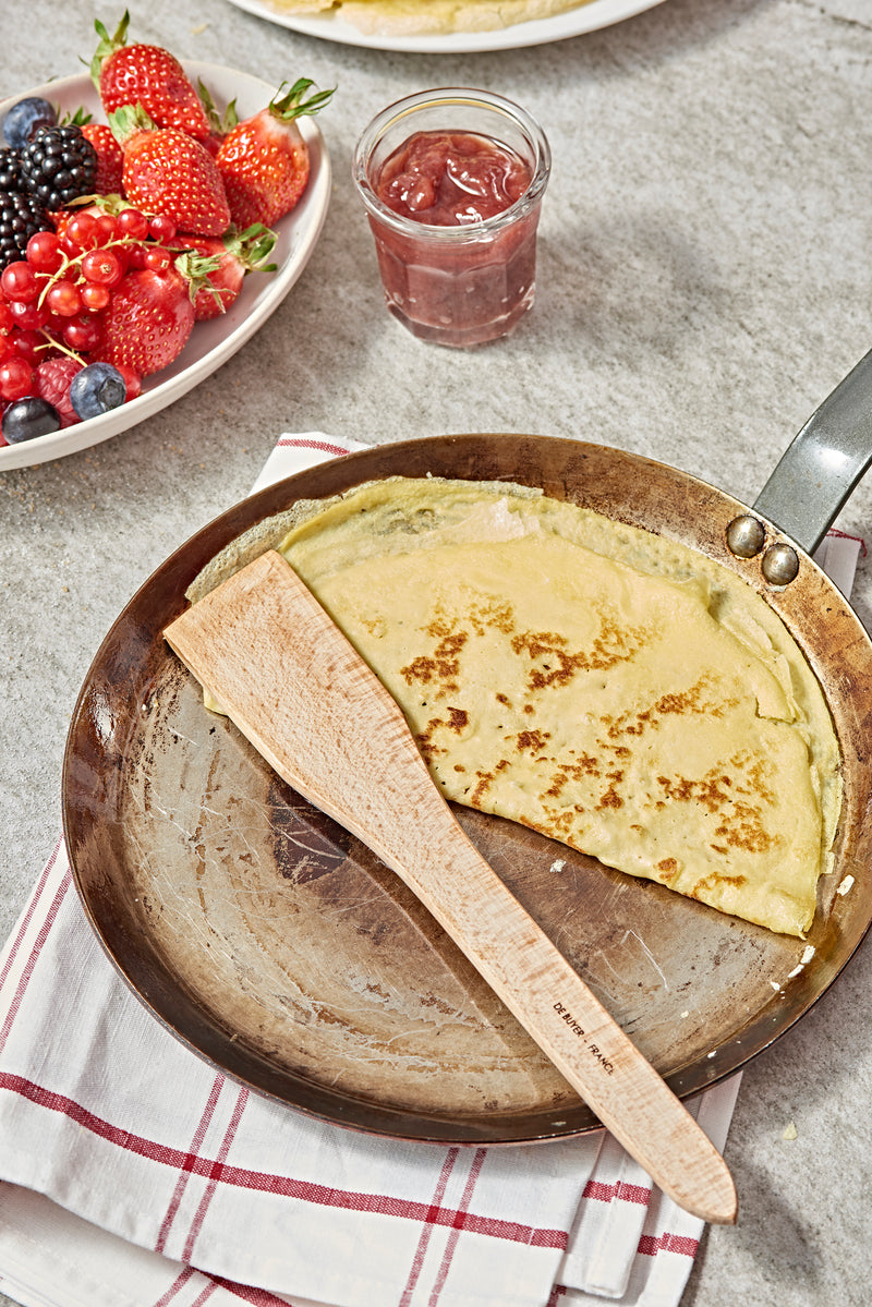 De Buyer - Mineral B - Crêpespan - Pannenkoekenpan - Plaatstaal - Zonder anti aanbaklaag