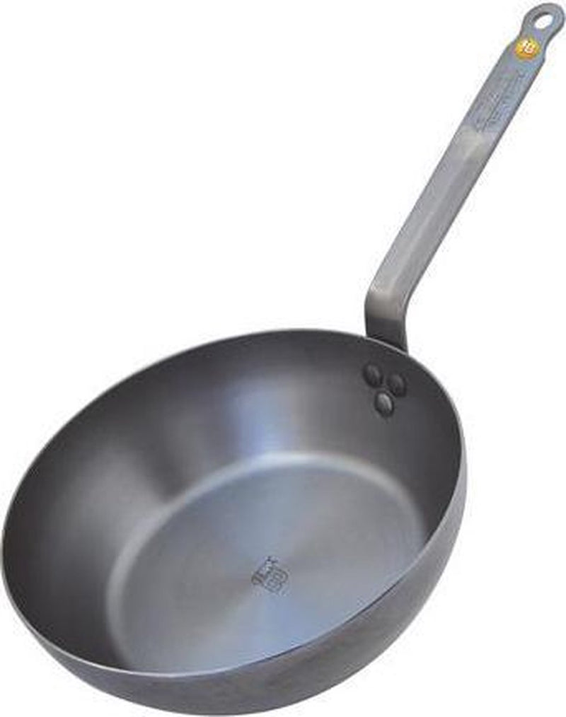 De Buyer -Mineral B - Hapjespan - Bijenwas - Zonder Anti-Aanbaklaag - 28CM