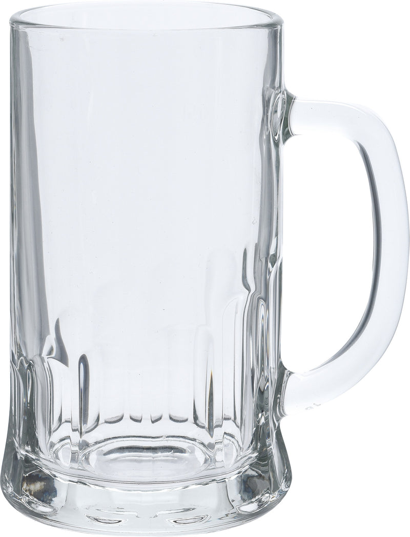 Homecookingchef - Bier&Meer - Bierpullen - Set van 8 - 0,5L - Sterk Glas